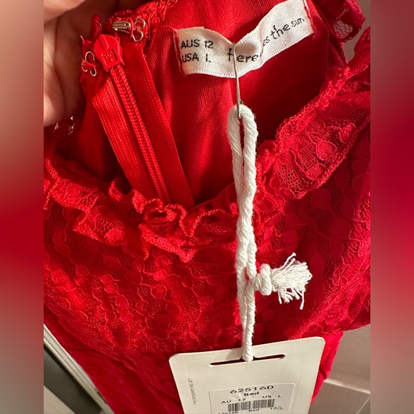 Heartbreaker red lace dress NWT - Picture 7 of 7